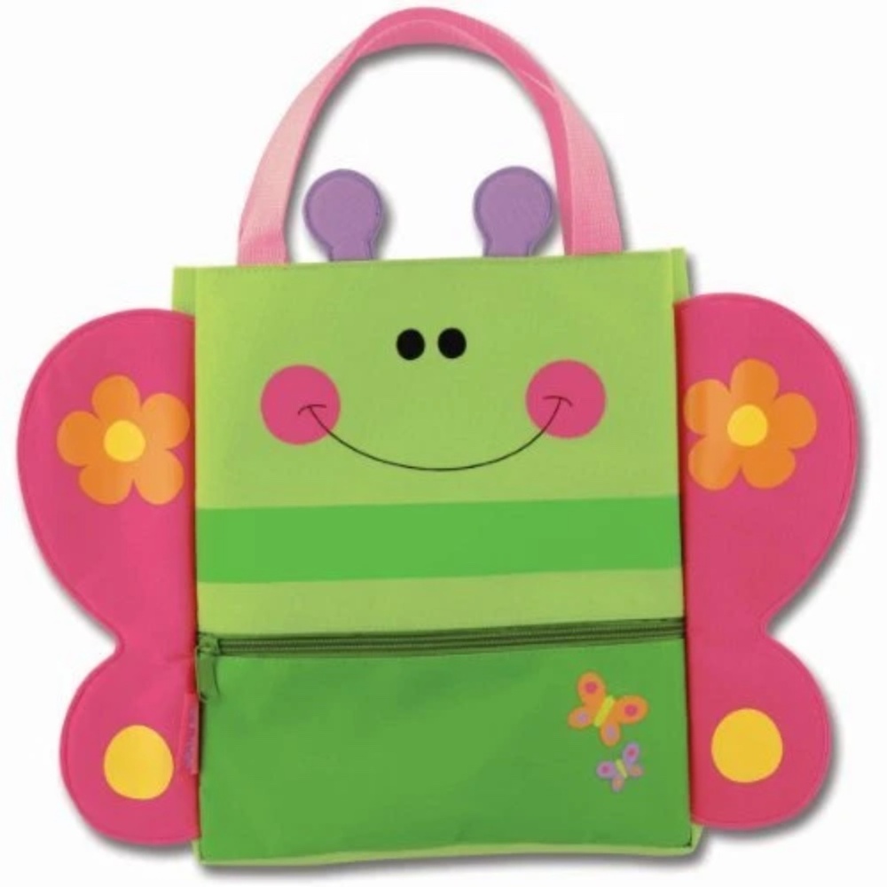 Stephen Joseph Butterfly Art Tote Bag